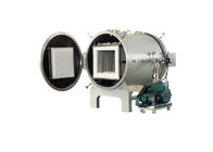 Non fornace orizzontale di vuoto di pressione, fornace elettrica di trattamento termico per polvere Si3N4